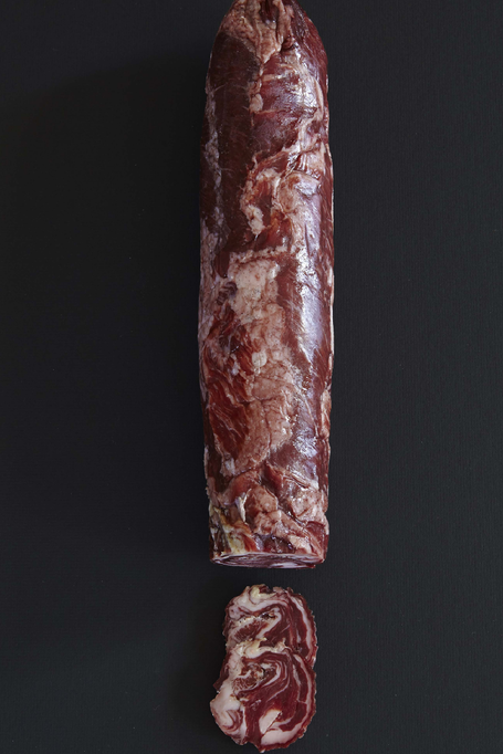Ventrèche roulée, pancetta de porc noir de Bigorre – découennée, sous vide – 2 pièces - 2kg