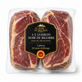 1/2 jambon noir de Bigorre sans os, découenné – 2 pièces – 20 mois d’affinage