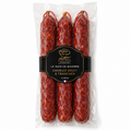 Chorizo droit à trancher de porc noir de Bigorre – 3 pièces - 1,2kg