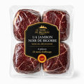 1/4 jambon noir de Bigorre sans os, découenné – 4 pièces – 24 mois d’affinage - 1kg