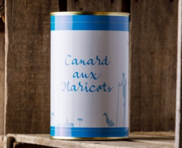 Canard aux haricots (cassoulet) - Boites 1100g