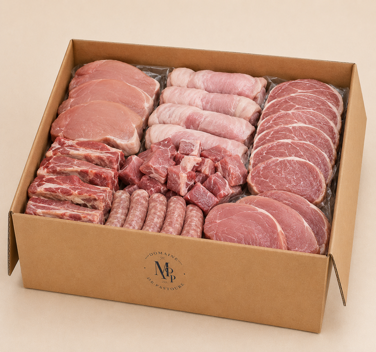 Colis de veau fermier Aubrac – 7 kg