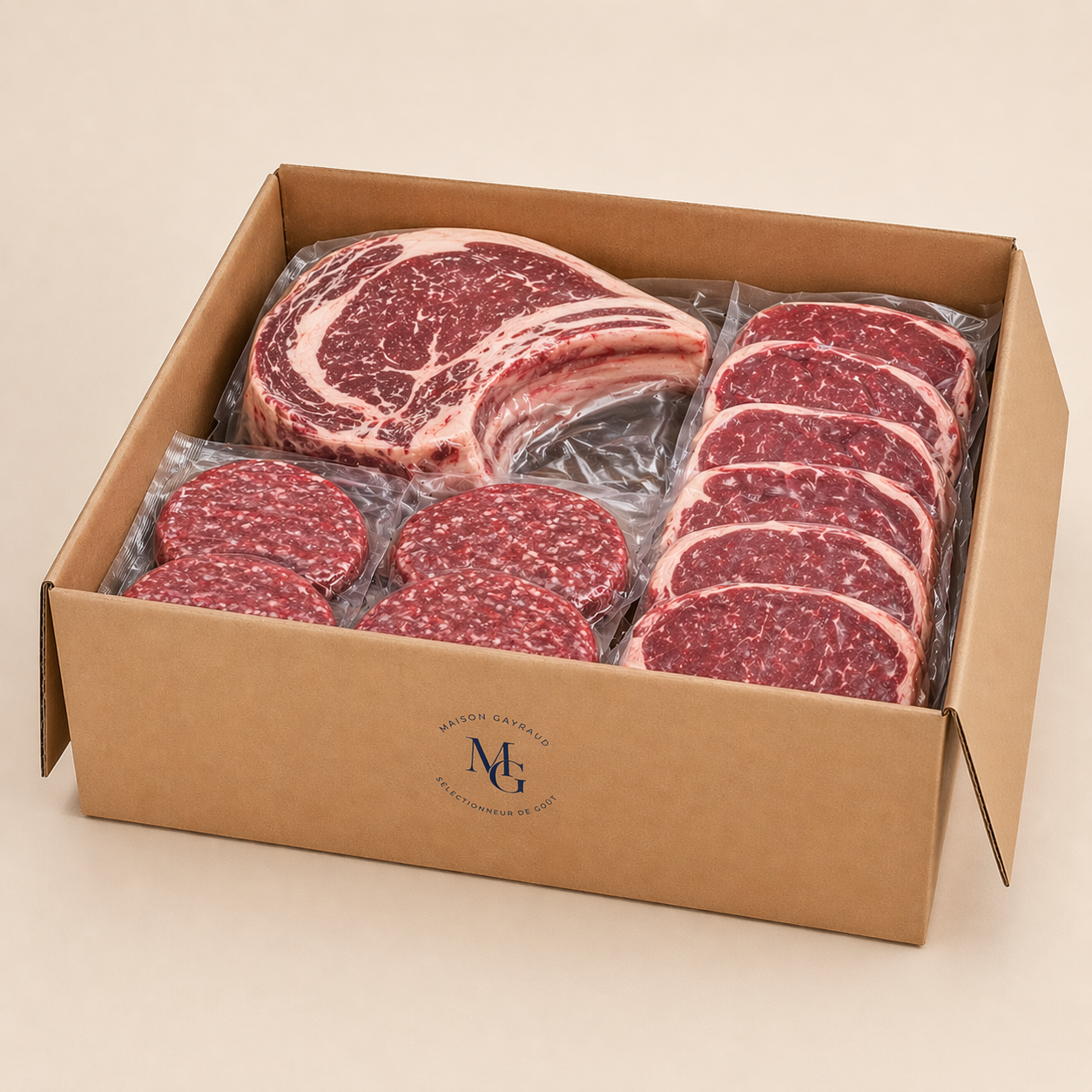 Colis de bœuf Privilège – 5 kg