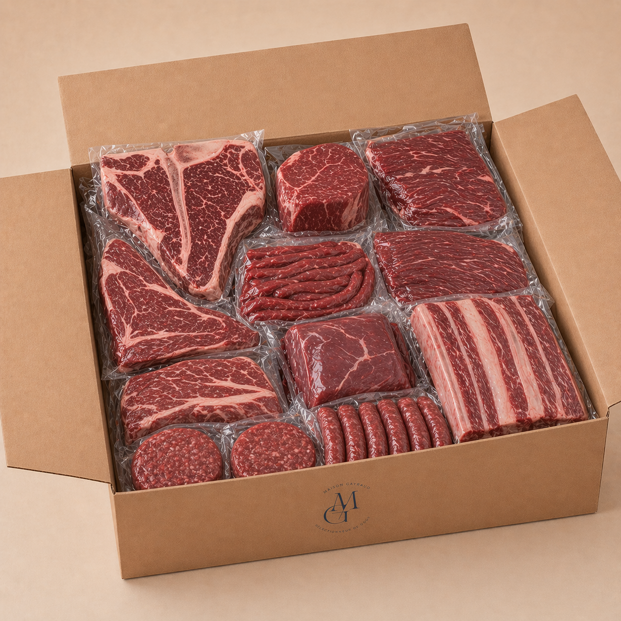 Colis Bœuf Prestige – 10 kg