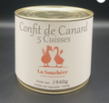 Confit de canard 5 cuisses 1940g