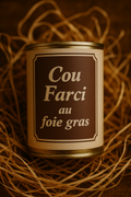 Cou farci au foie gras 500g