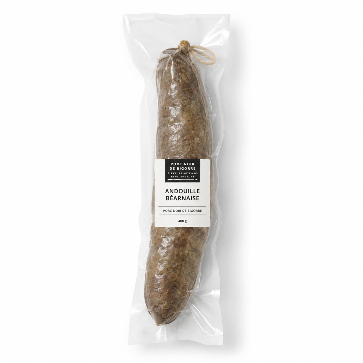 Andouille béarnaise de porc noir de Bigorre – sous vide –400g